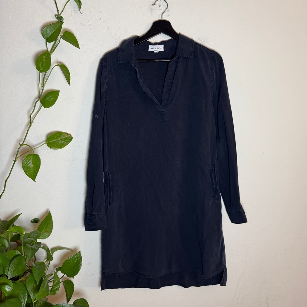 Bella Dahl  Long Sleeve Shirt Dress - M